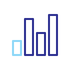 Icon of a bar graph